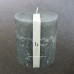 Broste Candles - 11cm x 10cm Northern Dusk Solid Colour Rustic Pillar Candles